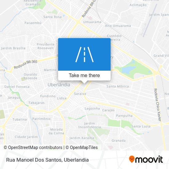 Rua Manoel Dos Santos map