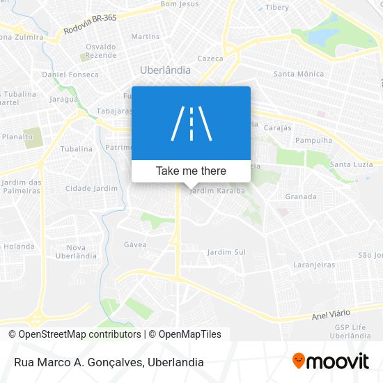 Rua Marco A. Gonçalves map