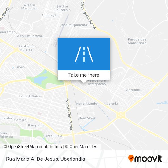 Rua Maria A. De Jesus map