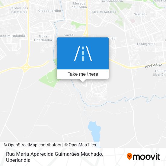 Rua Maria Aparecida Guimarães Machado map