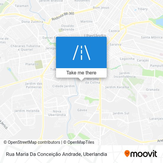 Rua Maria Da Conceição Andrade map