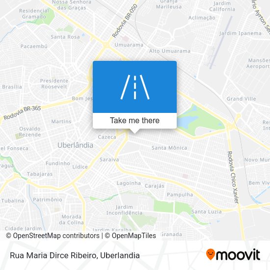 Rua Maria Dirce Ribeiro map