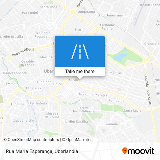 Rua Maria Esperança map