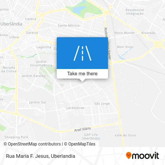 Rua Maria F. Jesus map