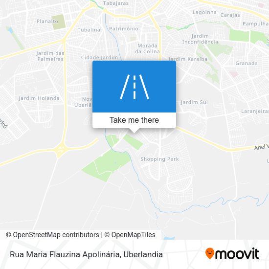 Rua Maria Flauzina Apolinária map