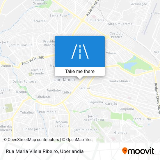 Rua Maria Vilela Ribeiro map
