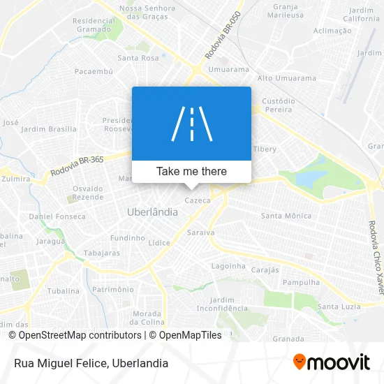 Rua Miguel Felice map