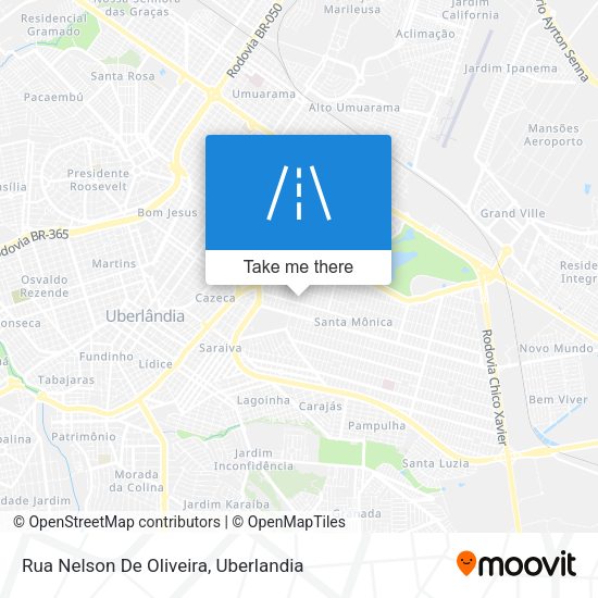 Rua Nelson De Oliveira map