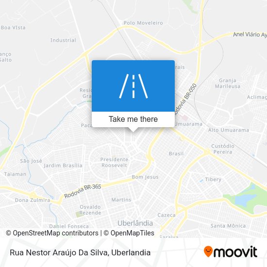 Rua Nestor Araújo Da Silva map
