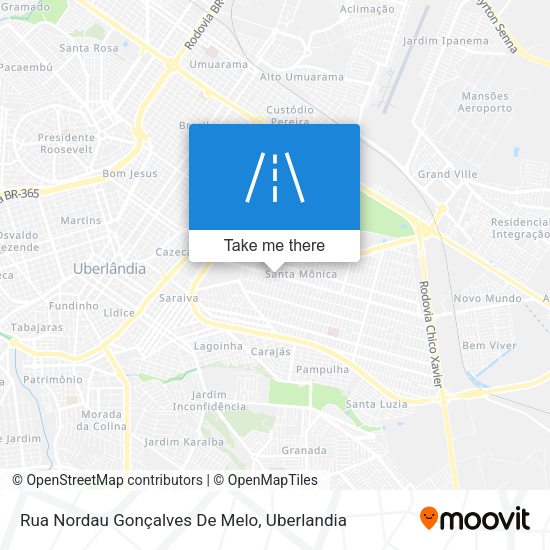 Rua Nordau Gonçalves De Melo map