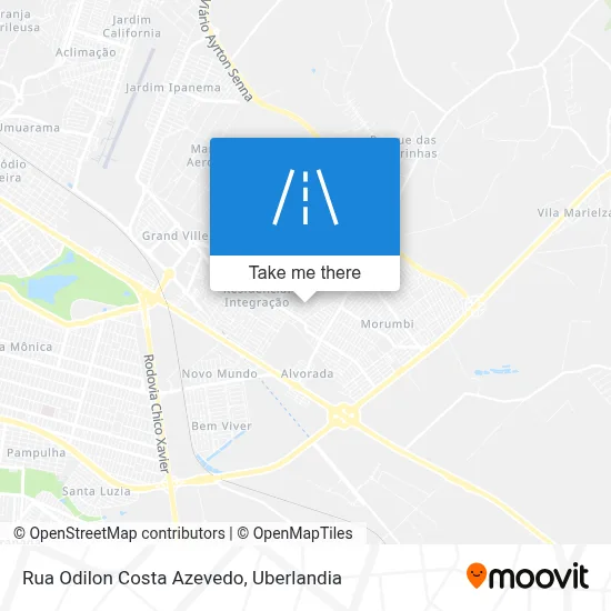 Rua Odilon Costa Azevedo map