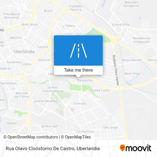 Rua Olavo Cisóstomo De Castro map