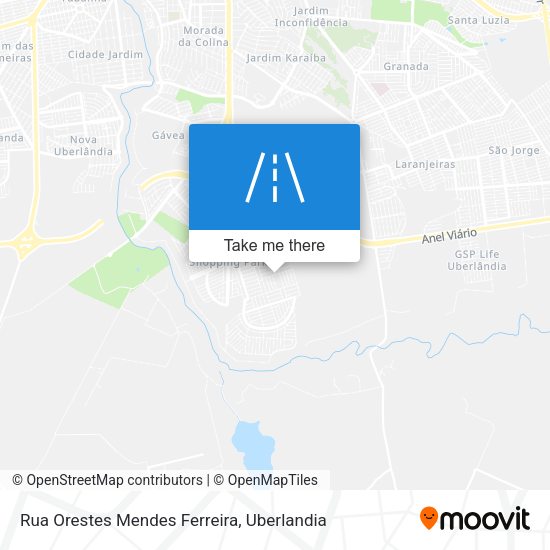 Rua Orestes Mendes Ferreira map