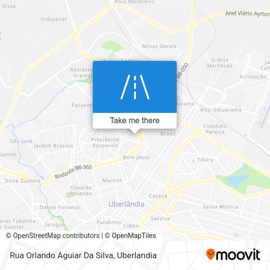 Rua Orlando Aguiar Da Silva map