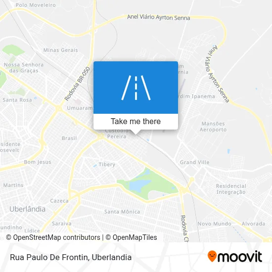 Rua Paulo De Frontin map