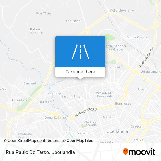Rua Paulo De Tarso map