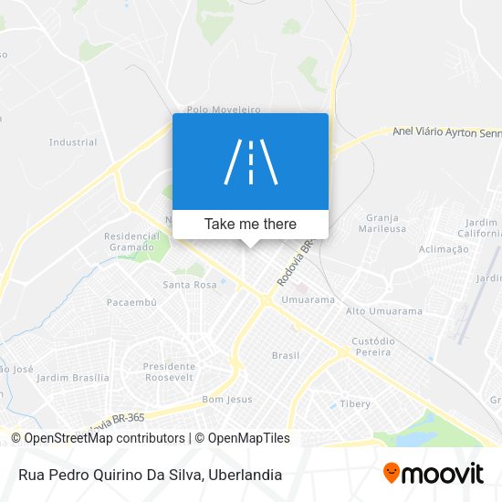 Rua Pedro Quirino Da Silva map