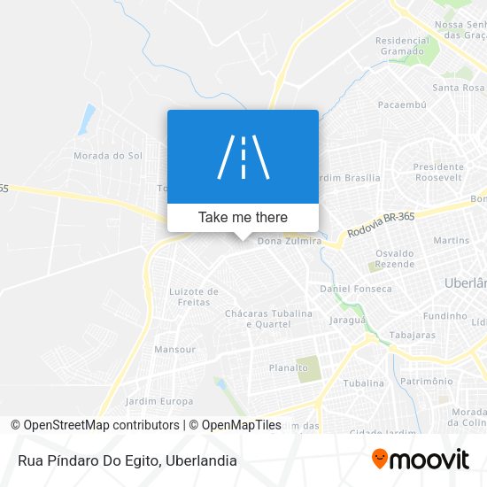 Rua Píndaro Do Egito map