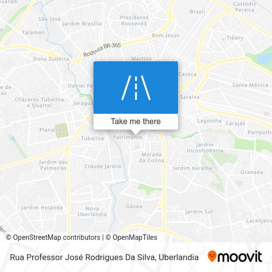 Rua Professor José Rodrigues Da Silva map