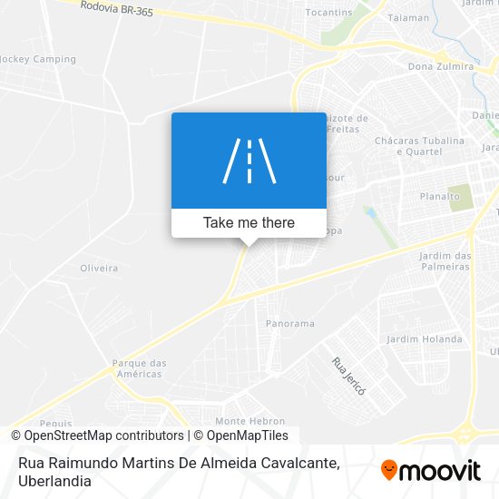 Rua Raimundo Martins De Almeida Cavalcante map