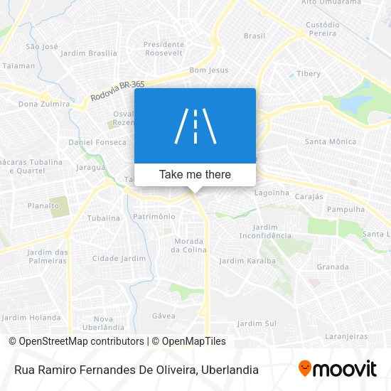 Rua Ramiro Fernandes De Oliveira map
