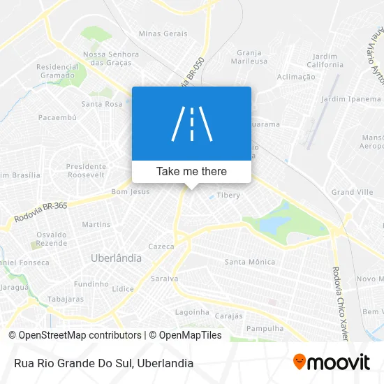 Rua Rio Grande Do Sul map