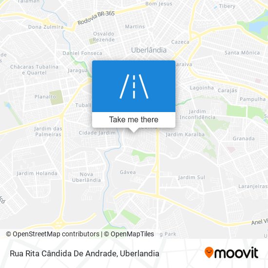 Rua Rita Cândida De Andrade map