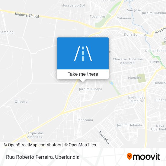 Rua Roberto Ferreira map