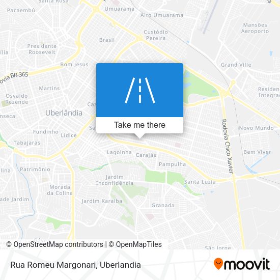 Rua Romeu Margonari map