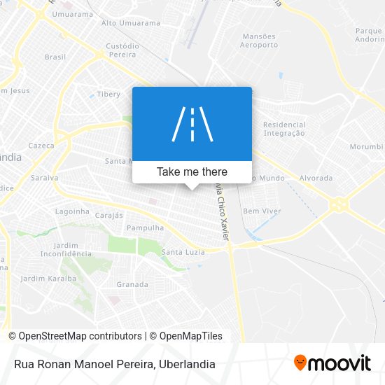 Rua Ronan Manoel Pereira map