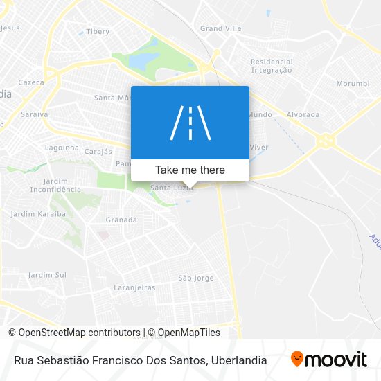 Rua Sebastião Francisco Dos Santos map