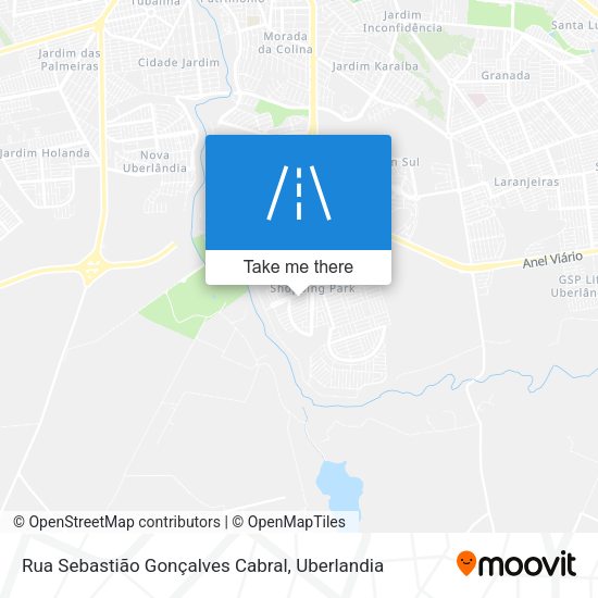 Rua Sebastião Gonçalves Cabral map