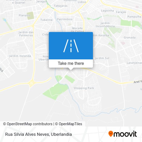 Rua Silvia Alves Neves map