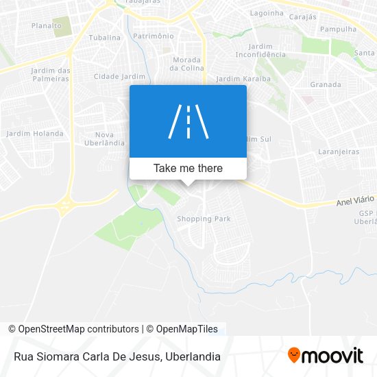 Rua Siomara Carla De Jesus map