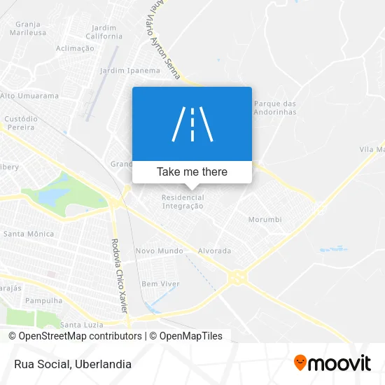 Rua Social map