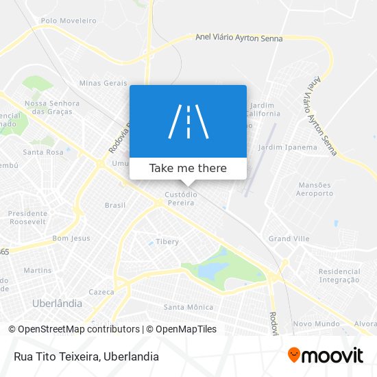 Mapa Rua Tito Teixeira