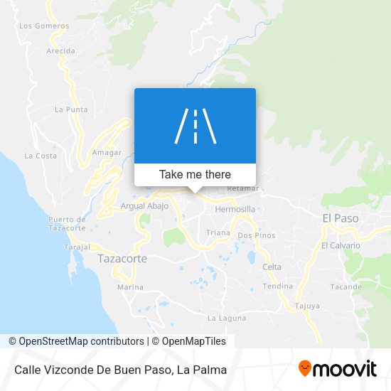 Calle Vizconde De Buen Paso map