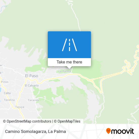 Camino Somolagarza map