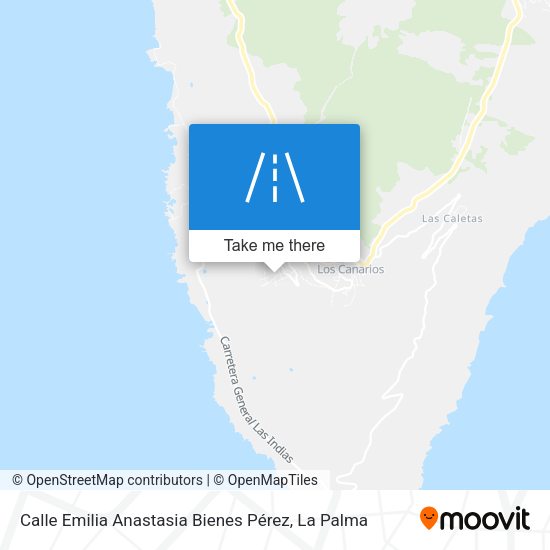 Calle Emilia Anastasia Bienes Pérez map
