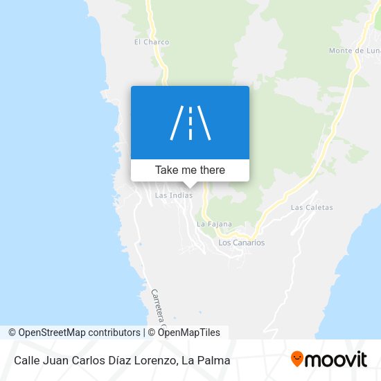 Calle Juan Carlos Díaz Lorenzo map