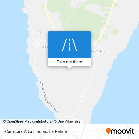 Carretera A Las Indias map
