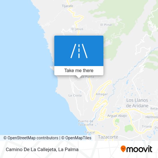 Camino De La Callejeta map