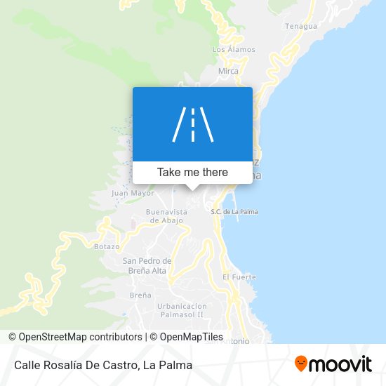 Calle Rosalía De Castro map
