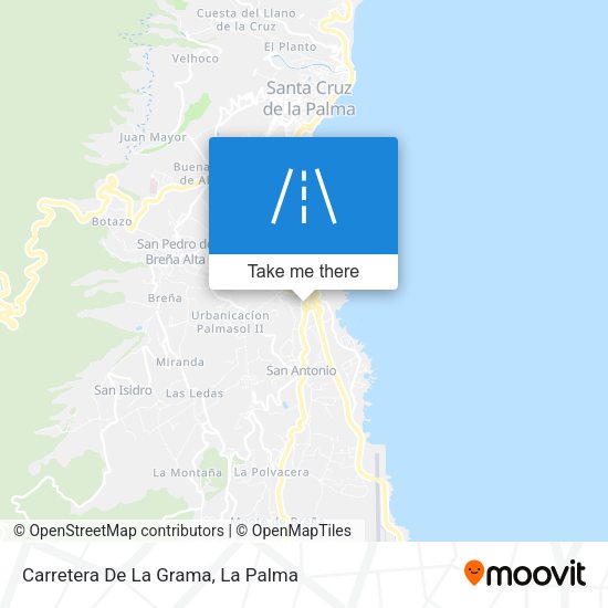 Carretera De La Grama map