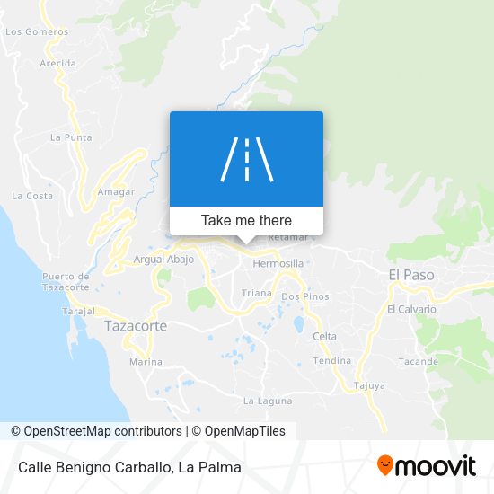 Calle Benigno Carballo map