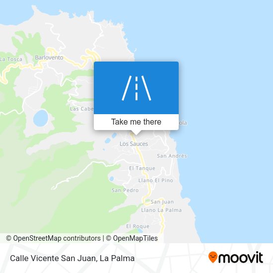 Calle Vicente San Juan map