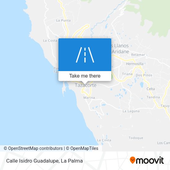 Calle Isidro Guadalupe map