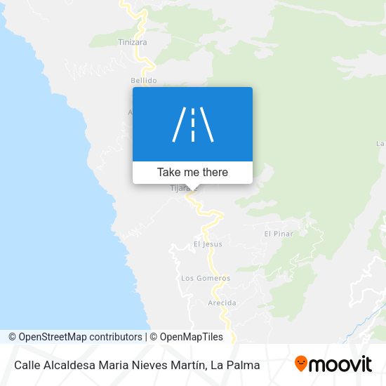Calle Alcaldesa Maria Nieves Martín map