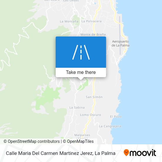 Calle Maria Del Carmen Martinez Jerez map