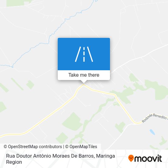 Rua Doutor Antônio Moraes De Barros map